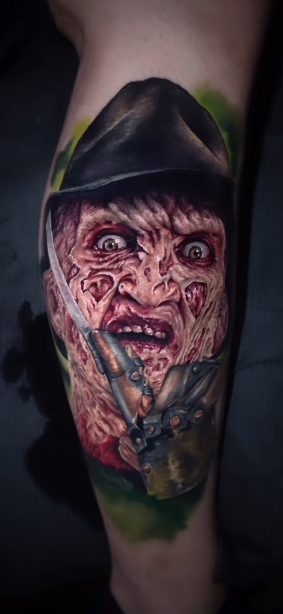 Freddy Krueger tattoo by Daniel